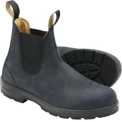 Bottes Imperméables | Enfiler Facile, Noir/Marron/Gris