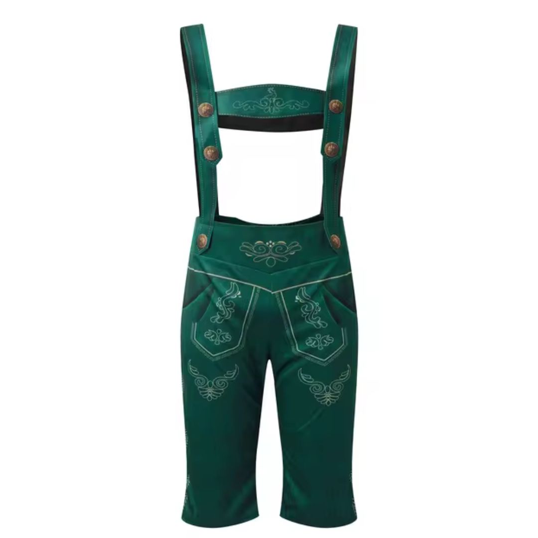 Tracht für Herren - Besticktes Dirndl - Robuster Stoff für Oktoberfest - Traditionelles Fest