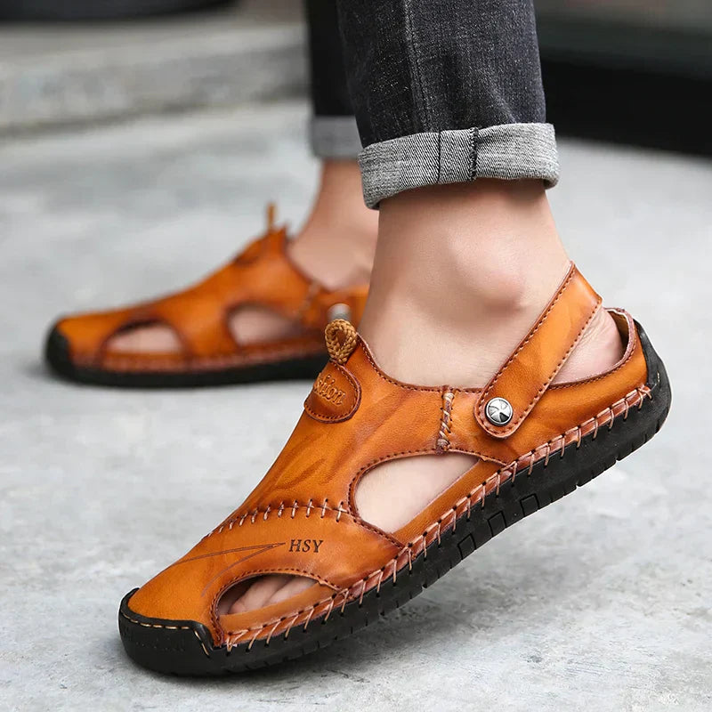 Sandales Orthopédiques Homme | Cuir, Soutien Voûte Plantaire