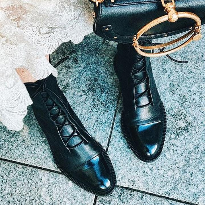 Bottes à talons hauts | Urielle noir, confort coussiné