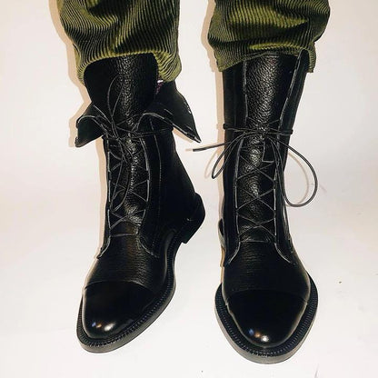 Bottes à talons hauts | Urielle noir, confort coussiné