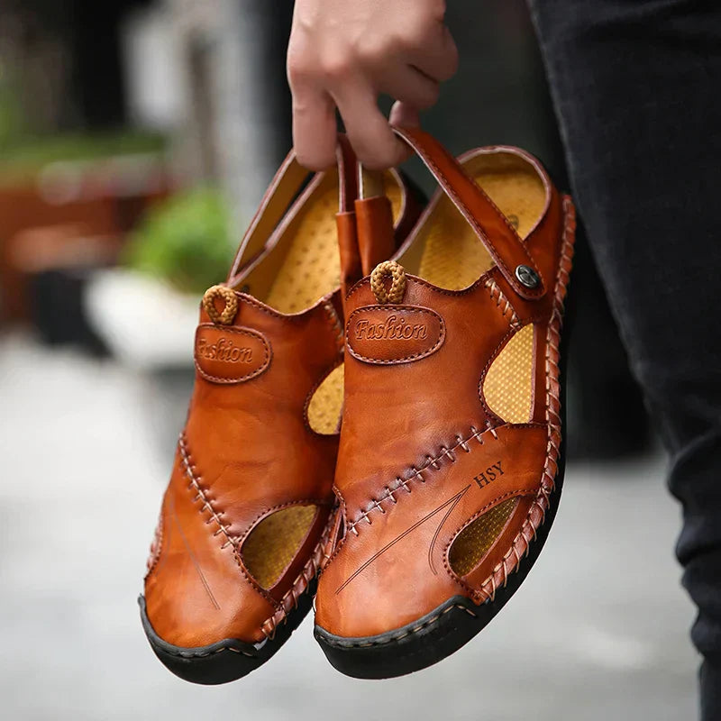 Sandales Orthopédiques Homme | Cuir, Soutien Voûte Plantaire