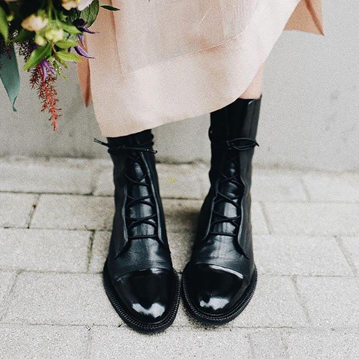 Bottes à talons hauts | Urielle noir, confort coussiné