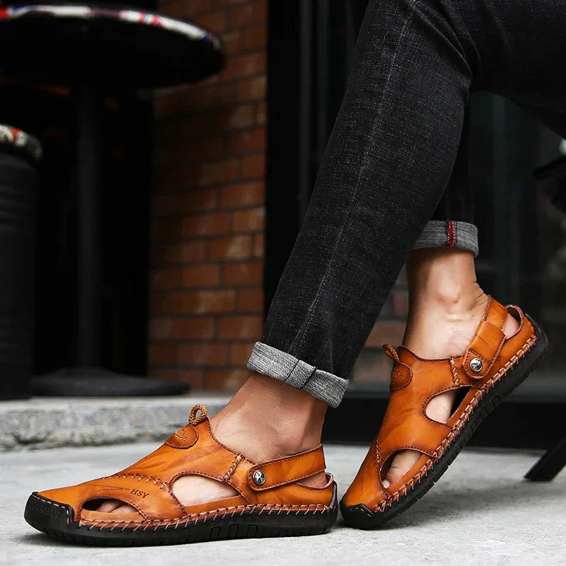 Sandales Orthopédiques Homme | Cuir, Soutien Voûte Plantaire