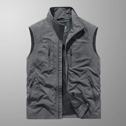 Gilet Cargo | Respirant et Polyvalent | Sans Manches