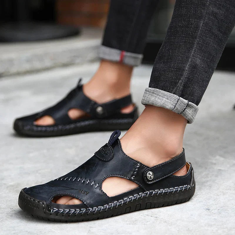 Sandales Orthopédiques Homme | Cuir, Soutien Voûte Plantaire