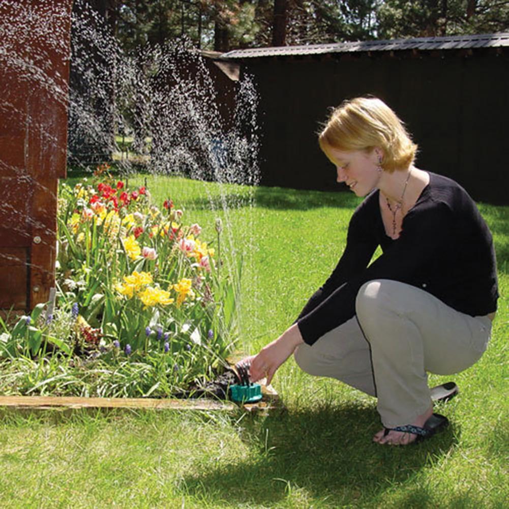 Liora | Système d'arrosage de jardin 12-en-1 avec arroseur rotatif 360°
