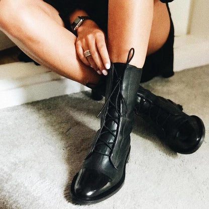 Bottes à talons hauts | Urielle noir, confort coussiné