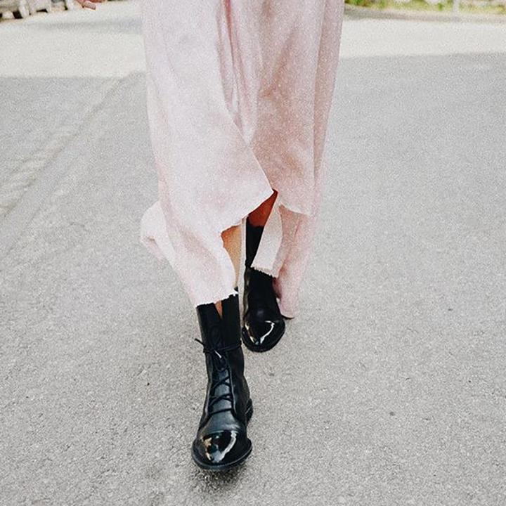 Bottes à talons hauts | Urielle noir, confort coussiné