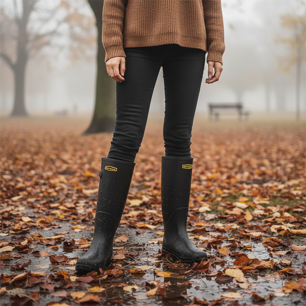 Bottes de Pluie | Imperméables PVC, Semelle Antidérapante