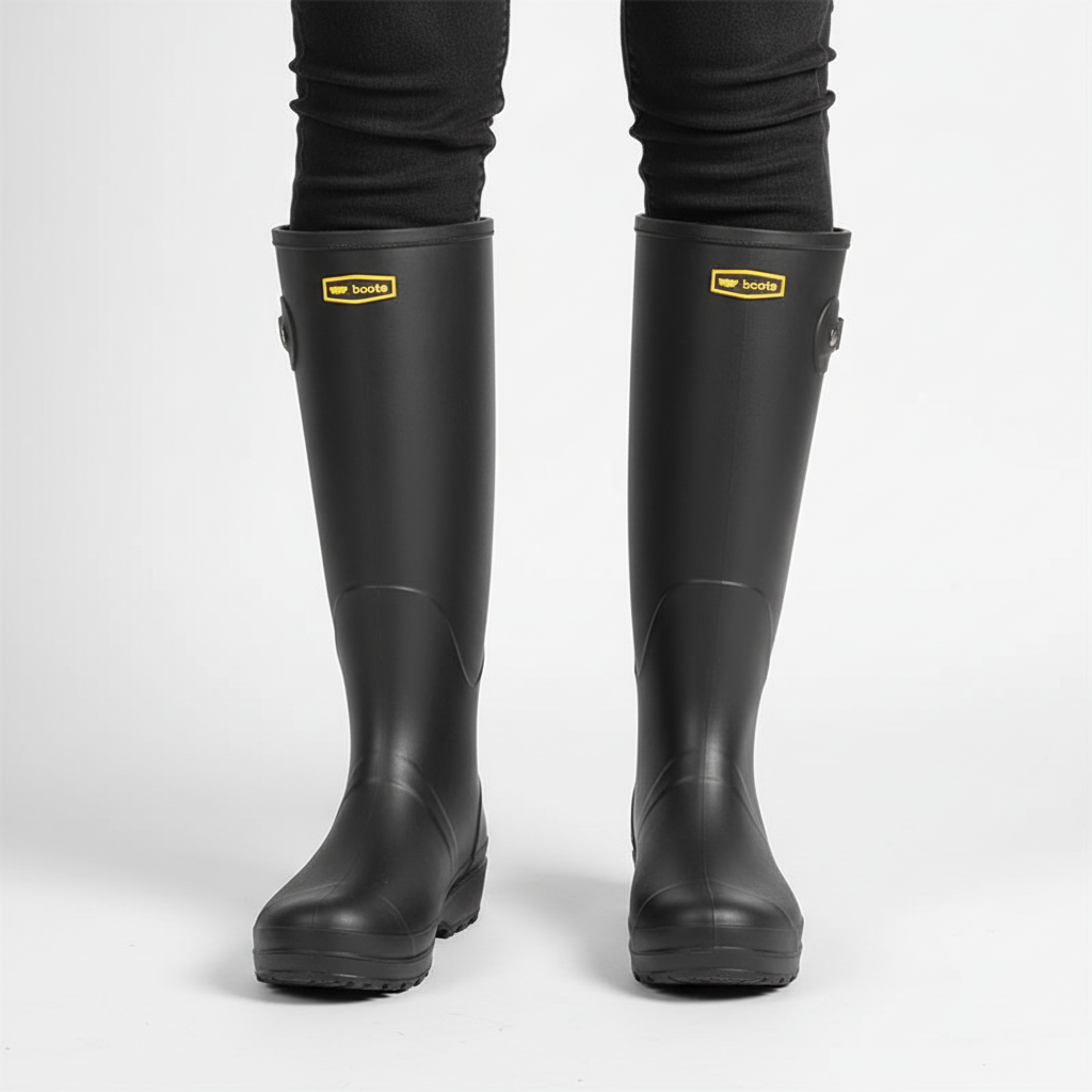 Bottes de Pluie | Imperméables PVC, Semelle Antidérapante