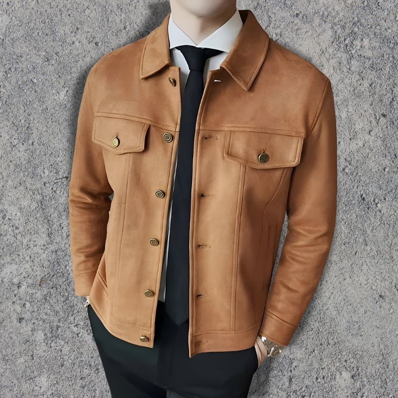 Veste homme col rabattu - Confort élégant - Style intemporel
