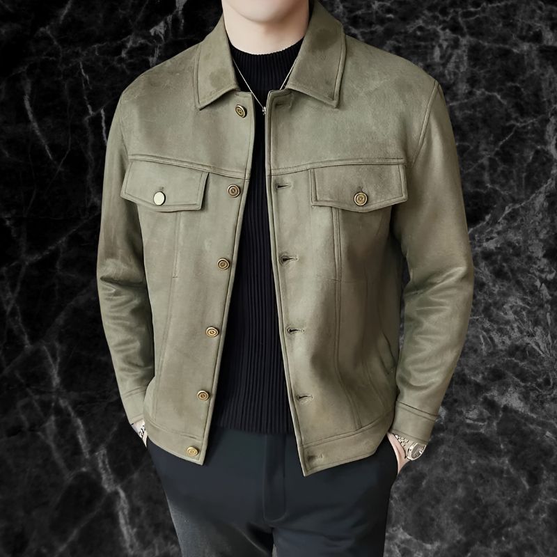 Veste homme col rabattu - Confort élégant - Style intemporel