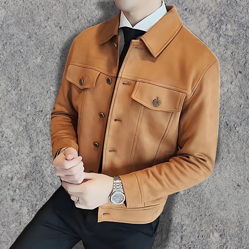 Veste homme col rabattu - Confort élégant - Style intemporel