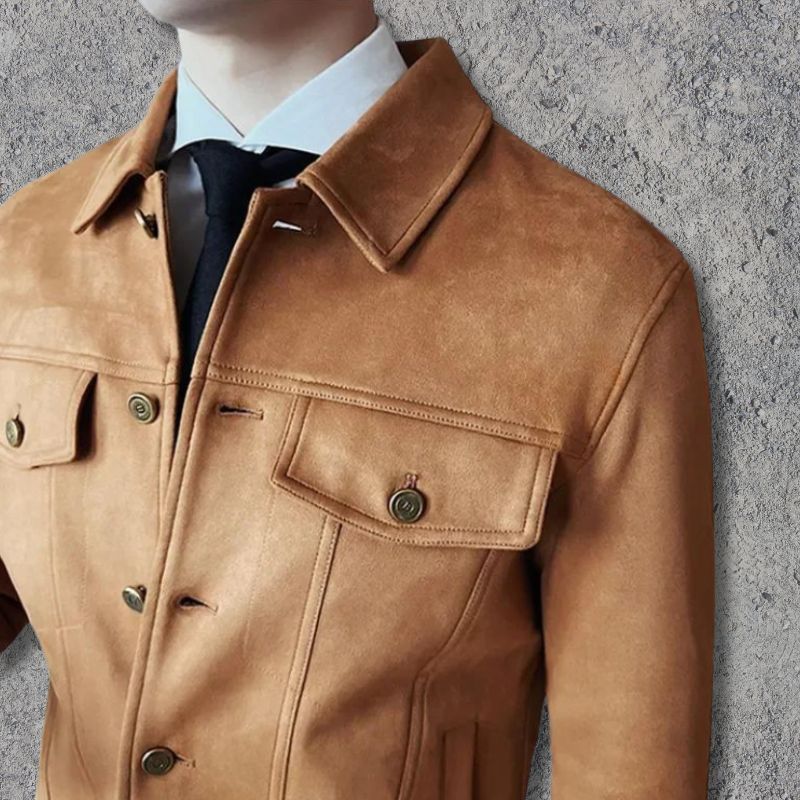 Veste homme col rabattu - Confort élégant - Style intemporel