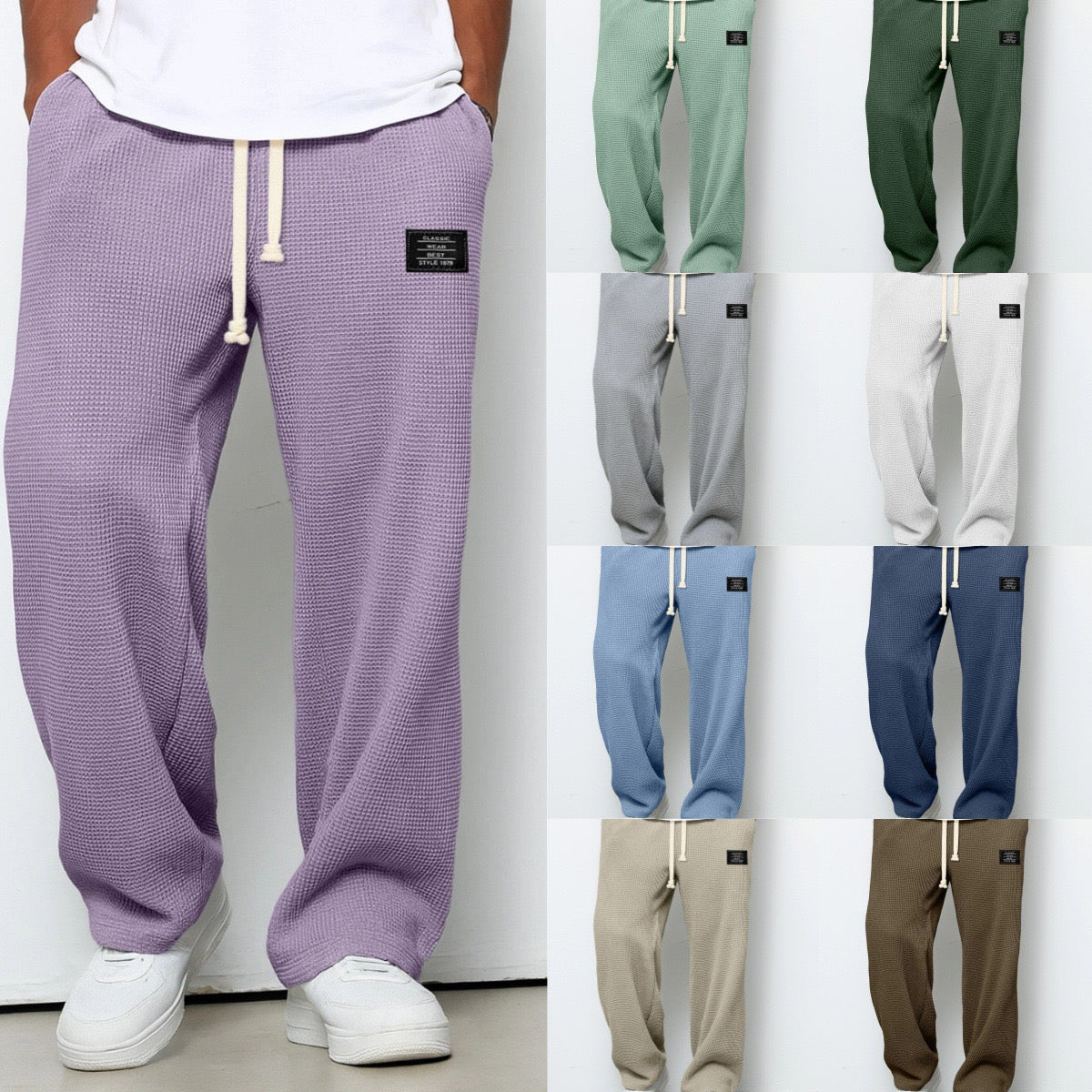 Pantalon Ample | Taille Ajustable, Respirant | Confort Quotidien