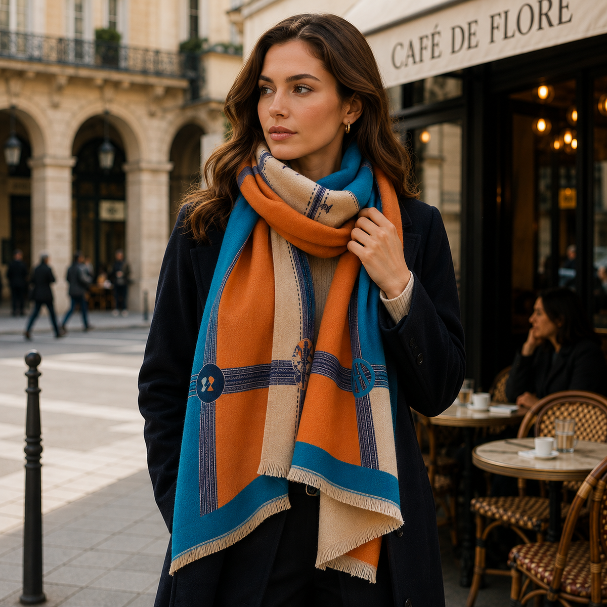 Echarpe en Cachemire Ruby - Elegante, Chaude et Luxueuse
