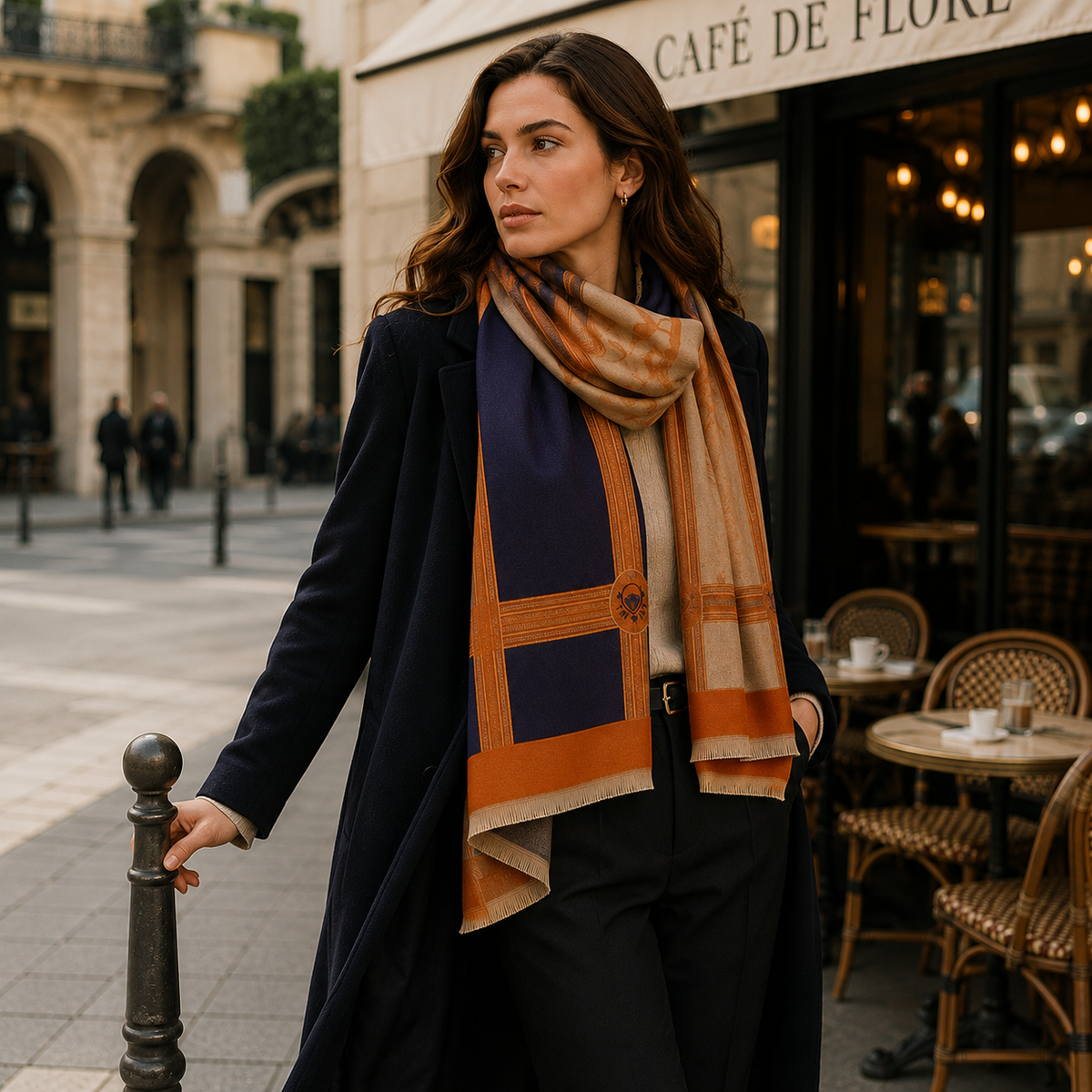 Echarpe en Cachemire Ruby - Elegante, Chaude et Luxueuse