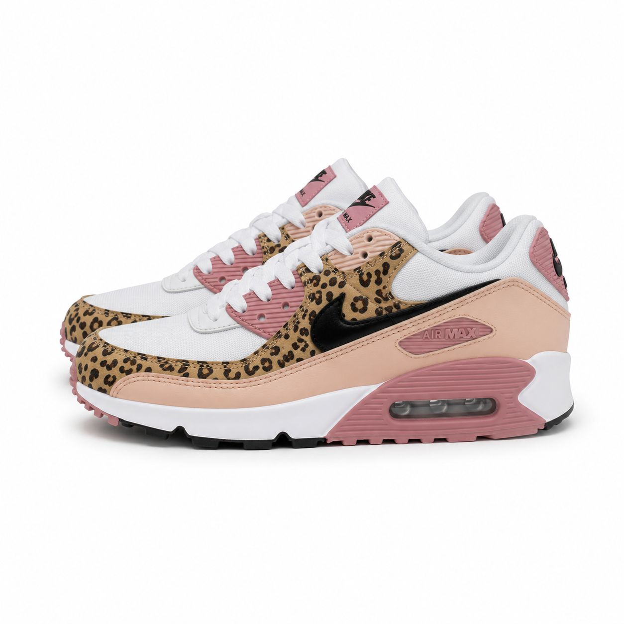 Sneakers | Women, Leopard Print, Pink | Air Cushion, Everyday