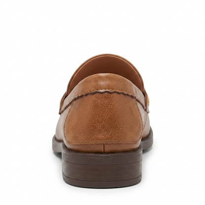 Women's leather moccasins | Classic penny loafers
