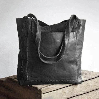 Sac à Main en Cuir | Grand Format, Cognac