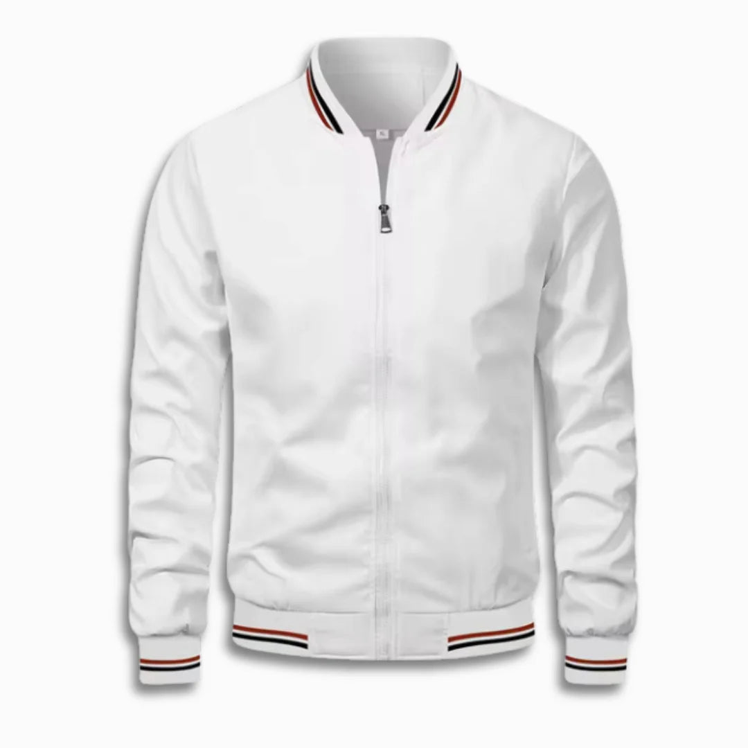 Veste de transition pour homme | Imperméable, col montant