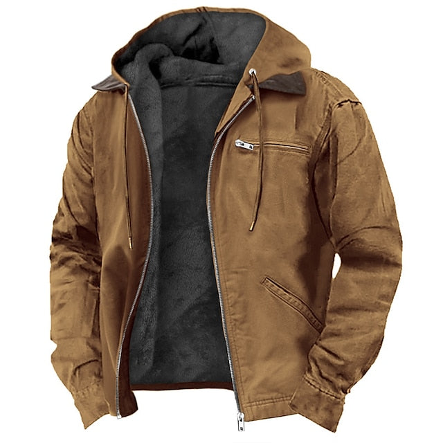 Veste de pluie homme | Imperméable, respirante | Veste à capuche