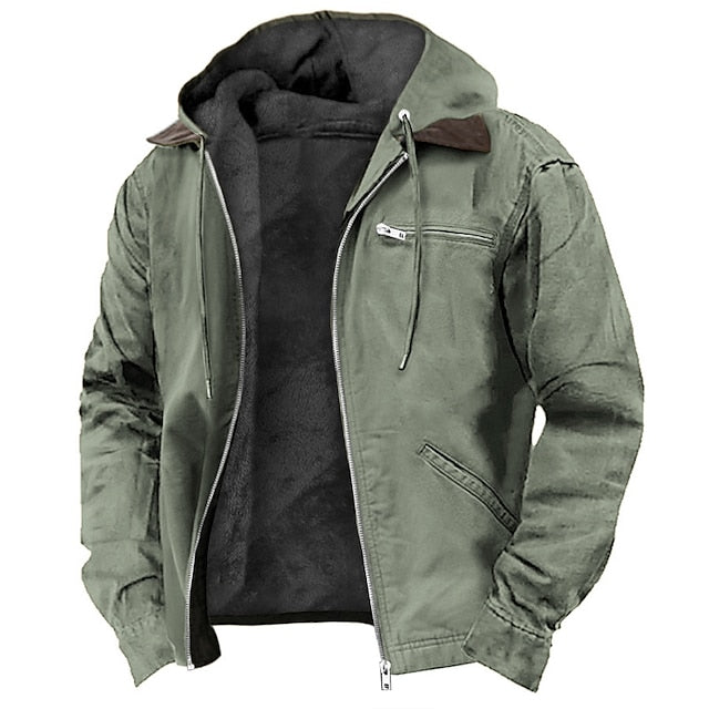 Veste de pluie homme | Imperméable, respirante | Veste à capuche