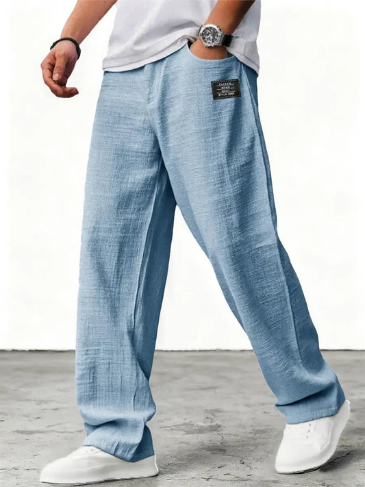 Pantalon Homme Été | Coupe Large, Respirant