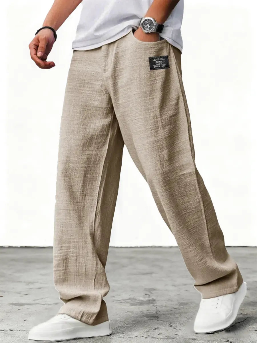 Pantalon Homme Été | Coupe Large, Respirant