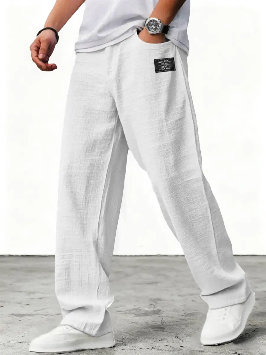 Pantalon Homme Été | Coupe Large, Respirant