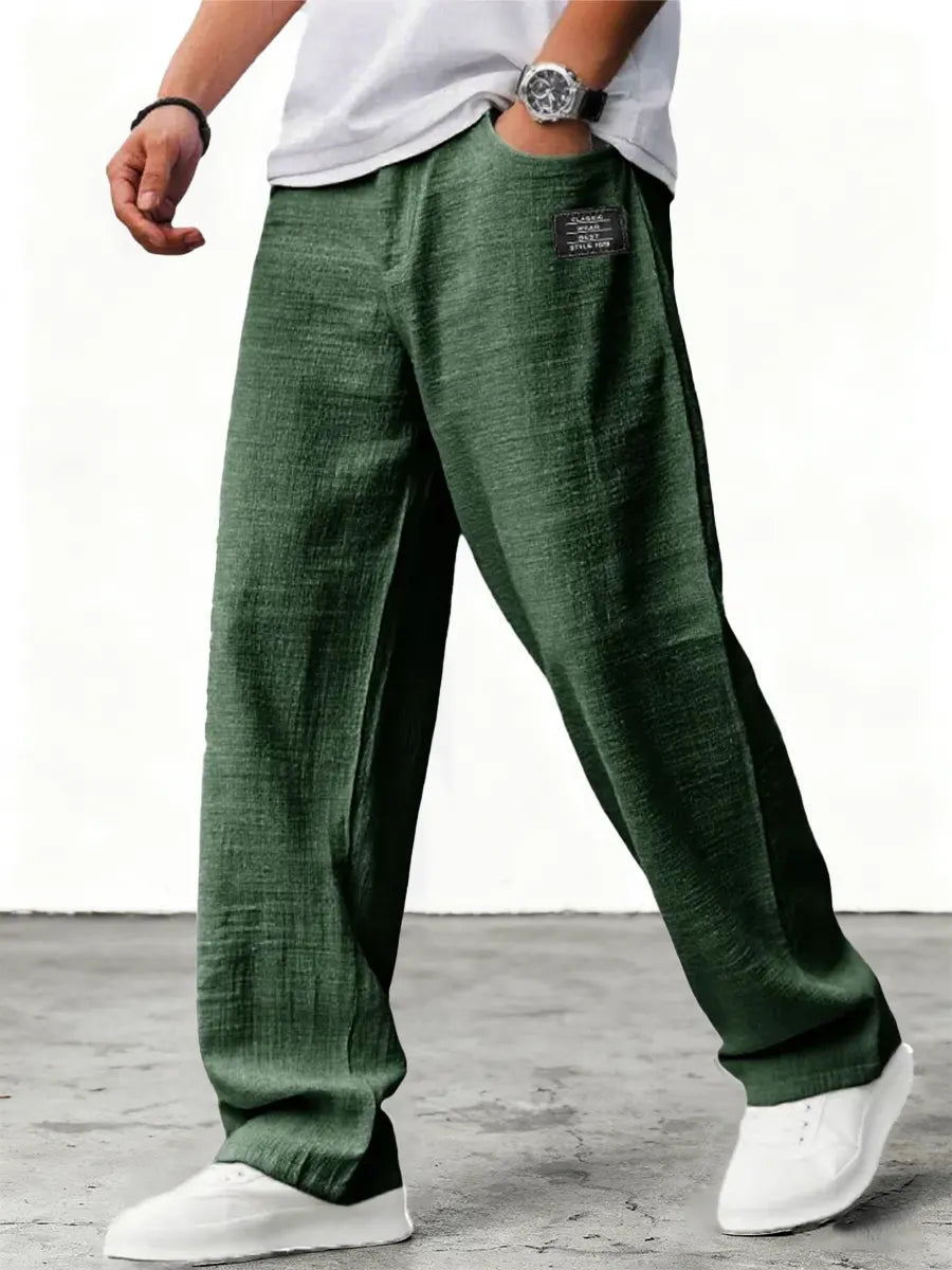 Pantalon Homme Été | Coupe Large, Respirant