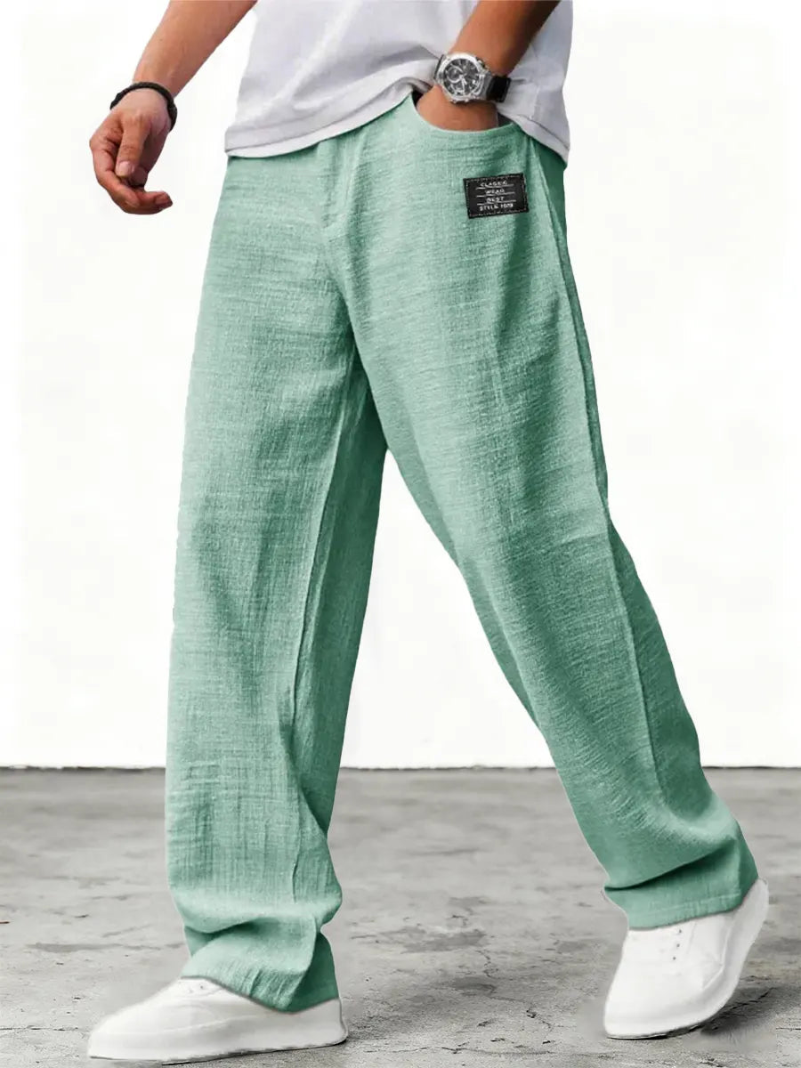 Pantalon Homme Été | Coupe Large, Respirant