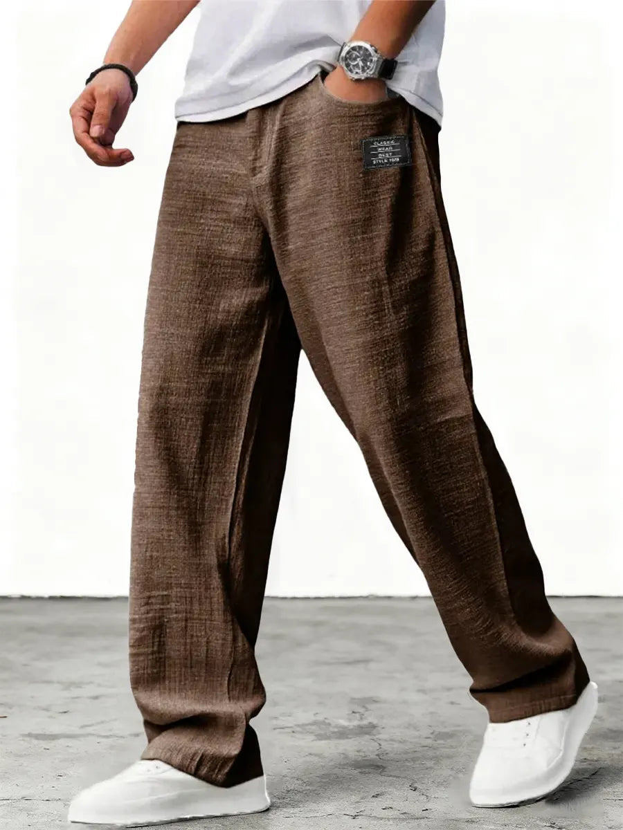 Pantalon Homme Été | Coupe Large, Respirant