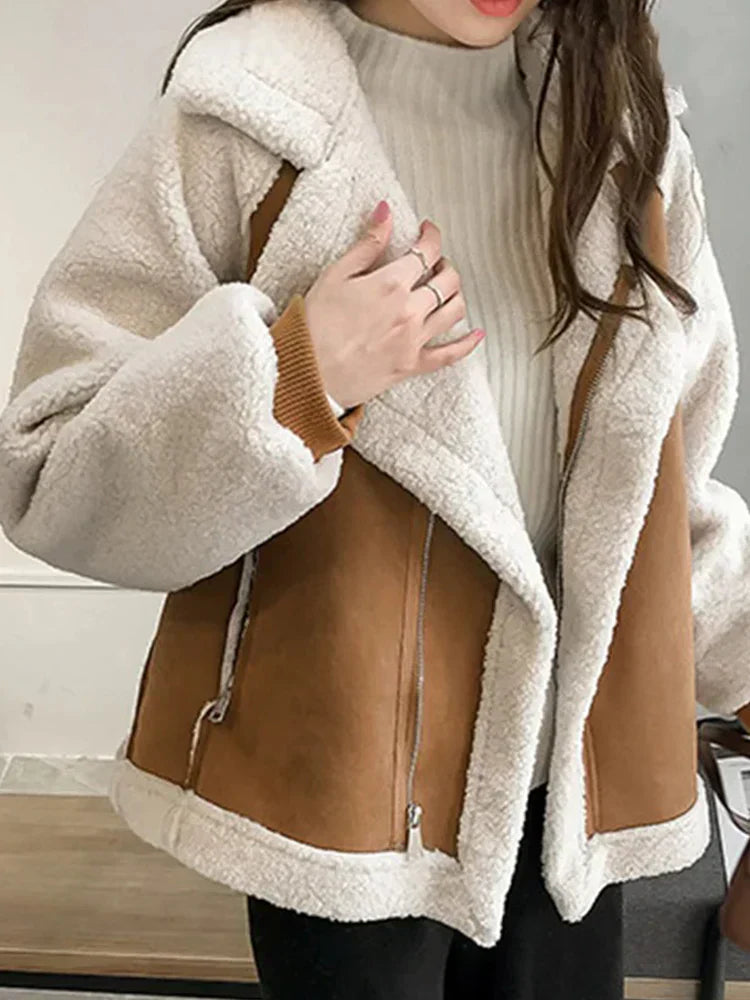 Veste Femme Suède | Protection Climat, Doublure Chaude