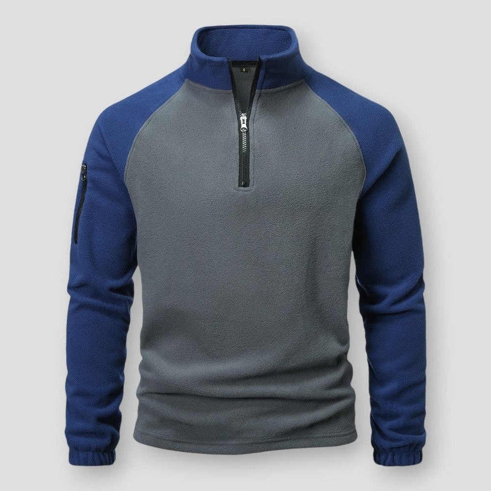 Pull polaire homme - chaud - solide - idéal hiver