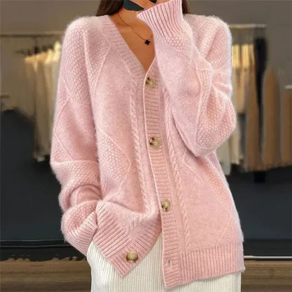 Gilet Femme Cachemire | Pull Tricoté, Manches Longues