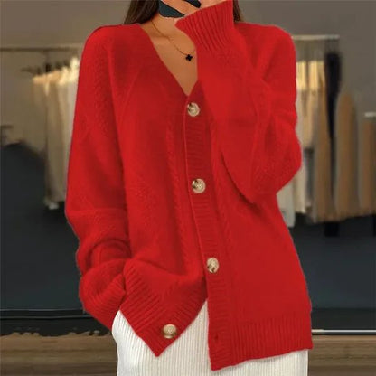 Gilet Femme Cachemire | Pull Tricoté, Manches Longues