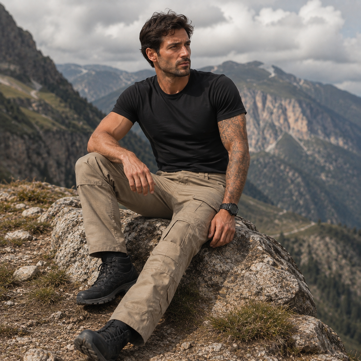 Pantalon Tactique Colton | Robuste, Résistant à l'Eau