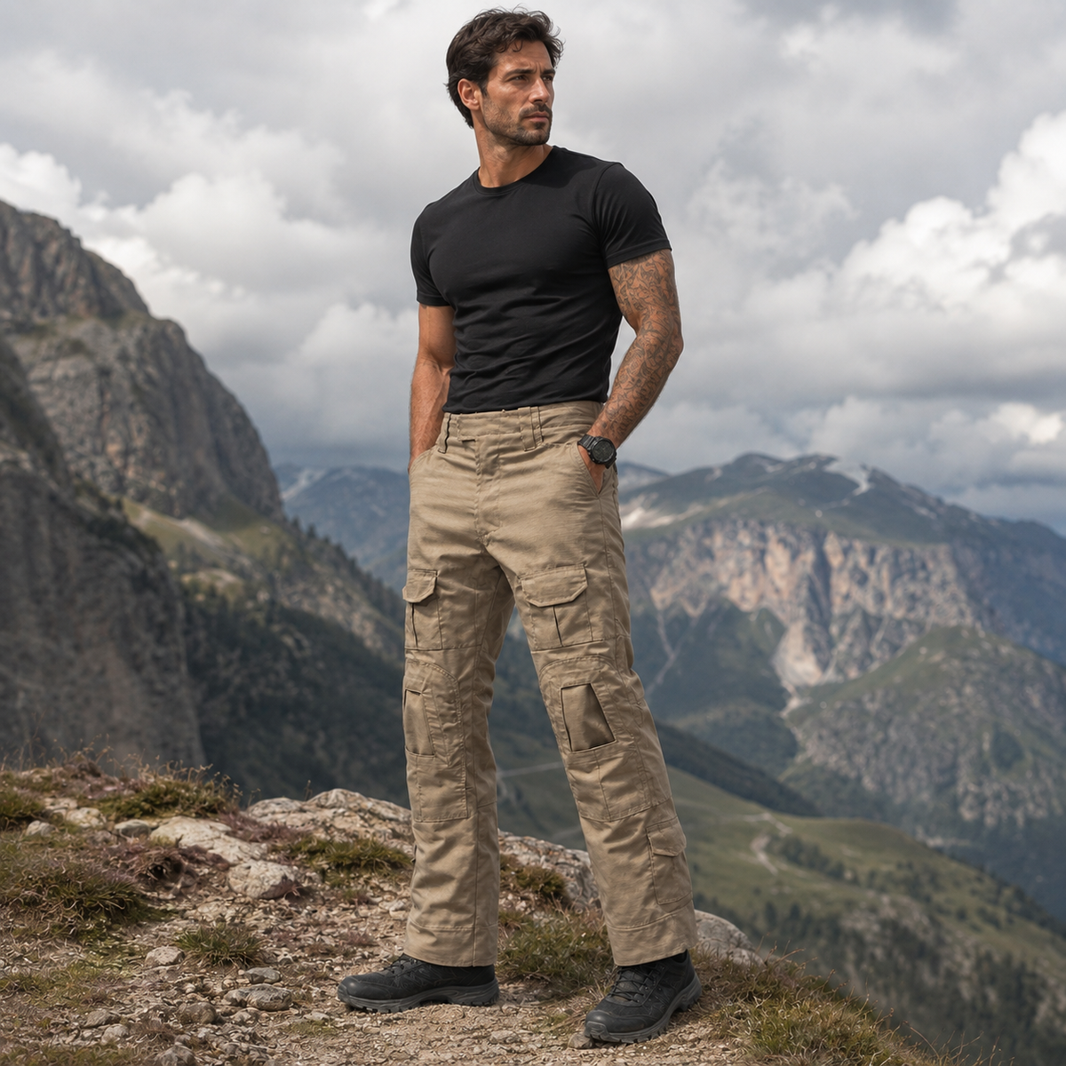 Pantalon Tactique Colton | Robuste, Résistant à l'Eau