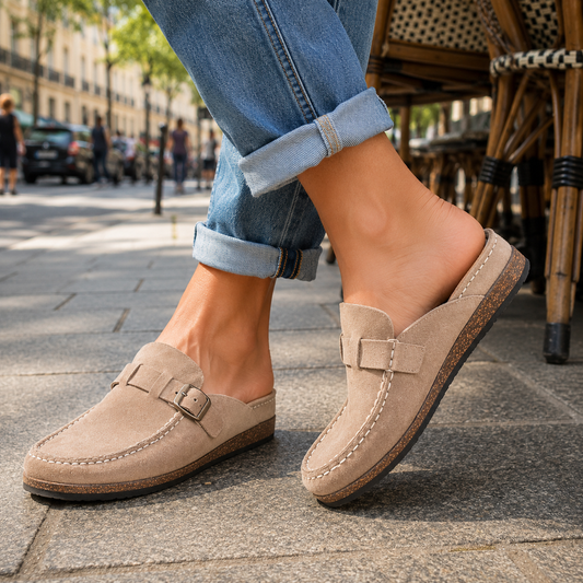 Sandales orthopédiques cuir soutien plantaire Shayla