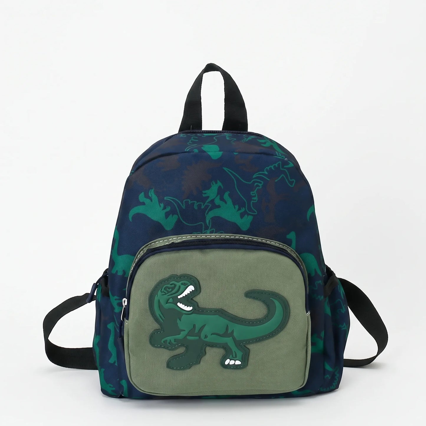 Sac à Dos Maternelle Dinosaure | Sac à Dos Conique Enfant | Vert, Rouge, Jaune