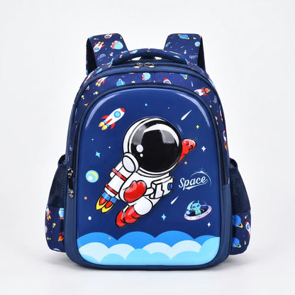 Sac à dos scolaire | Thème spatial 3D, 20-35L | Pour enfants