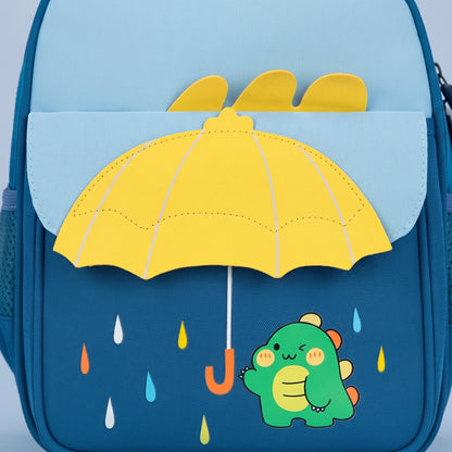 Sac à Dos Scolaire Enfants | Motif Bande Dessinée, Léger | Bleu