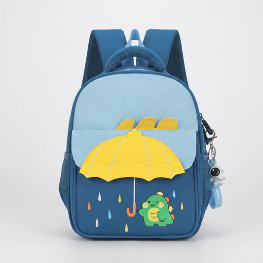 Sac à Dos Scolaire Enfants | Motif Bande Dessinée, Léger | Bleu