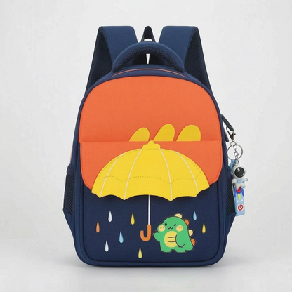 Sac à Dos Scolaire Enfants | Motif Bande Dessinée, Léger | Bleu