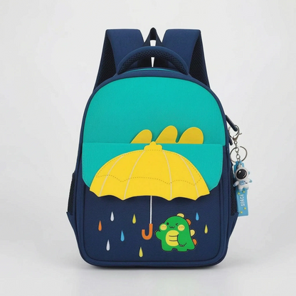Sac à Dos Scolaire Enfants | Motif Bande Dessinée, Léger | Bleu