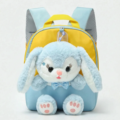 Sac à dos scolaire avec peluche amovible | Enfants | Couleurs