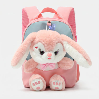 Sac à dos scolaire avec peluche amovible | Enfants | Couleurs