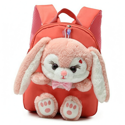 Sac à dos scolaire avec peluche amovible | Enfants | Couleurs